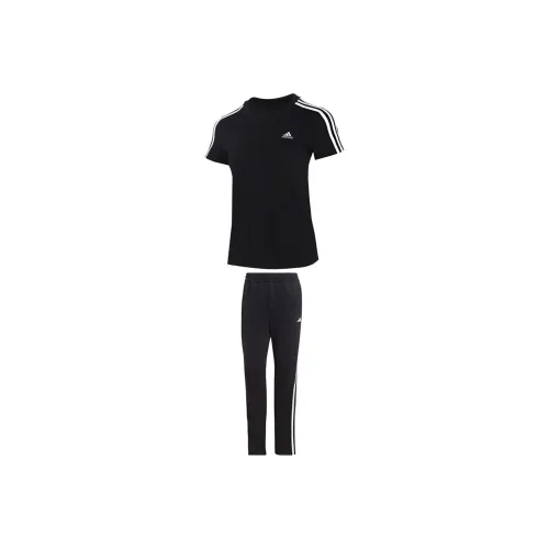 Adidas Черные Женские Повседневные Костюмы