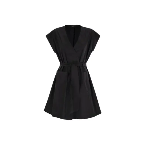 WEEKEND MaxMara Черные Женские Платья без рукавов