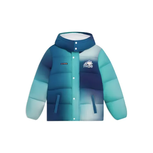 LINING YOUNG Детский пуховик темно-синий цвет