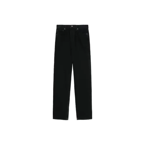 AGOLDE Женские Джинсы Черного Цвета