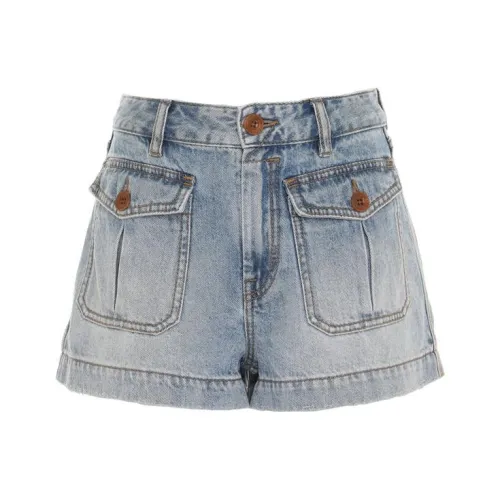 Zimmermann SS23 Джинсовые шорты Женские
