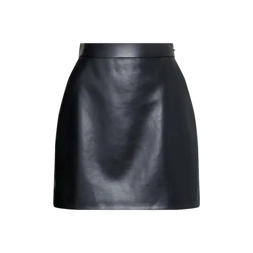 Calvin Klein Черные Женские Повседневные Короткие Юбки