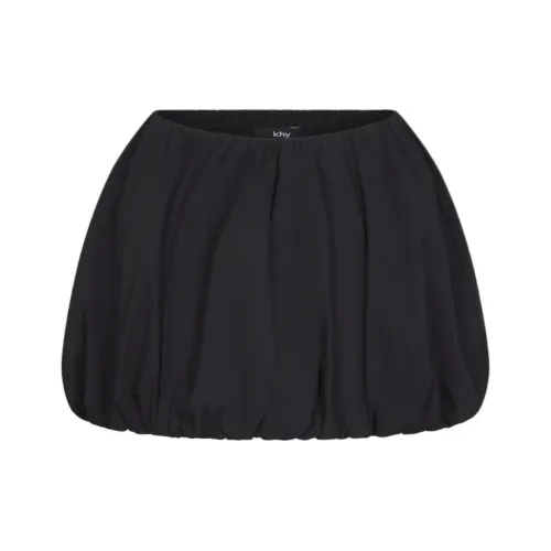 Khy SS24 Drop 007 Poplin Bubble Mini Skirt Casual Short Skirts Women's Black