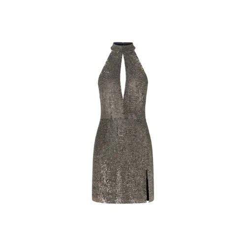 TOM FORD Slip Платье Женское Светло-Серое