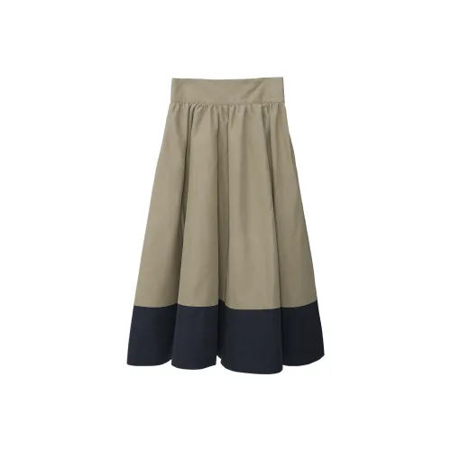 Fstudio Женские Повседневные Длинные Юбки