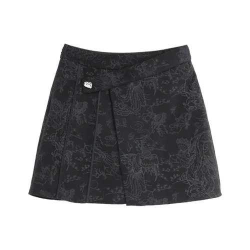 SETIROM Повседневные короткие юбки Женские Черный