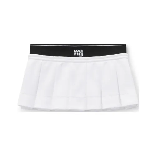 Alexander Wang FW24 Повседневные короткие юбки Женские Белые