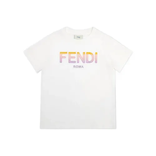 FENDI Белая Kids T-рубашка
