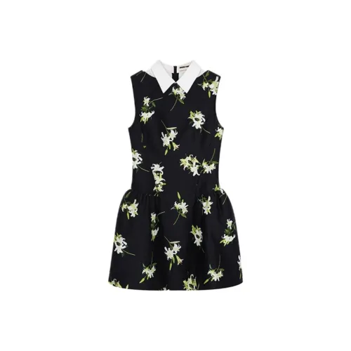 SHUSHUTONG Без рукавов Платье Женское с принтом