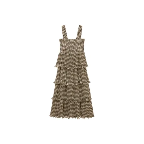 d'zzit Юбка Платье Женское Светло-Зеленое