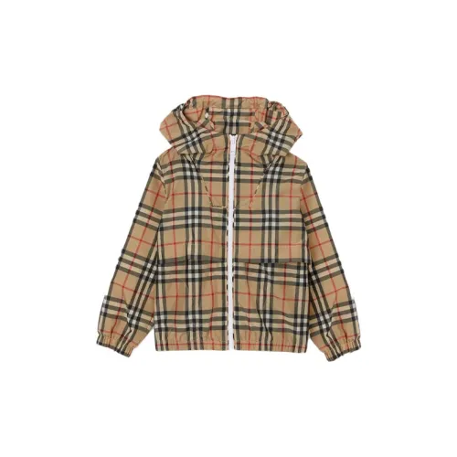 Burberry Архивный бежевый Kids Куртки