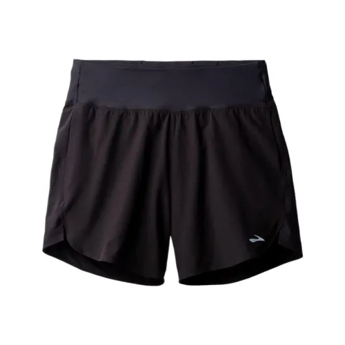 Brooks Повседневные шорты Женские Черные