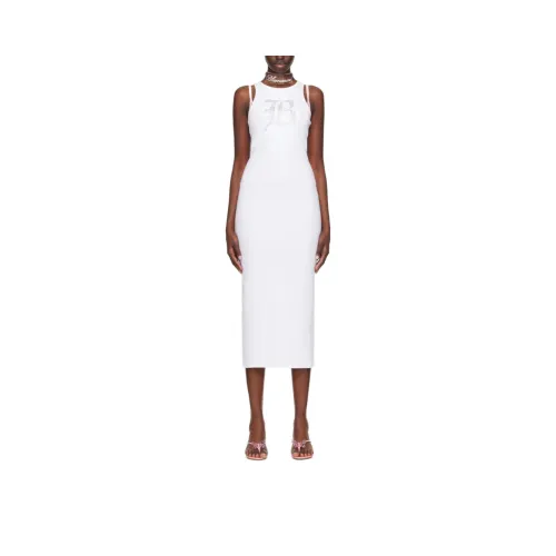 Blumarine Без рукавов Платье Женское Белое