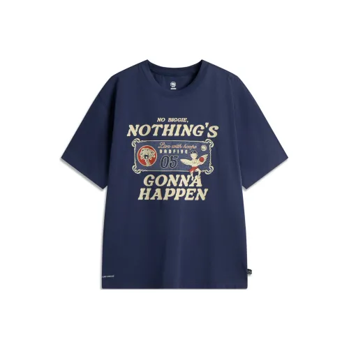 LINING T Рубашка Мужская Темный Корабельный Синий