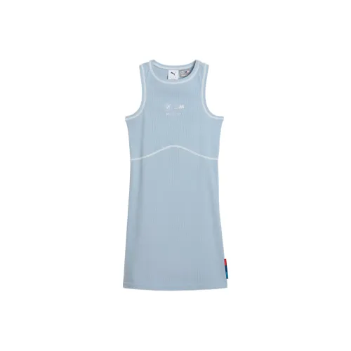 PUMA BMW M Motorsport Без рукавов Платье Женское Синее