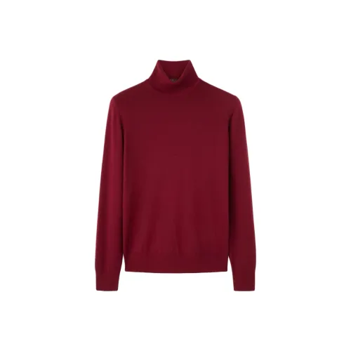 Loro Piana Шафран Мужские кашемировые свитеры