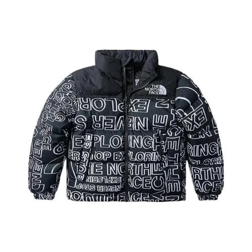 The North Face Пуховик Детский с принтом
