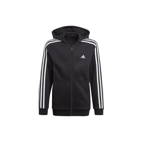 Adidas Черные Детские Куртки
