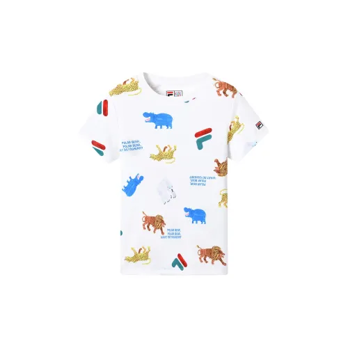 FILA KIDS x × Eric Carle T-рубашка с принтом для детей 3-7 лет