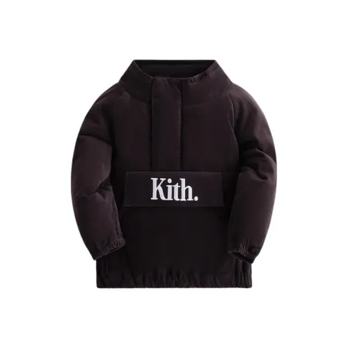KITH Хлопковый пуховик Baby Темно-красный Коричневый