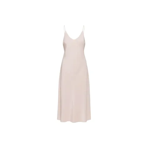 ARITZIA FW24 WILFRED Boudoir Шелковый Slip Платье Slip Платье Женское Арочный Розовый Бант Розовый