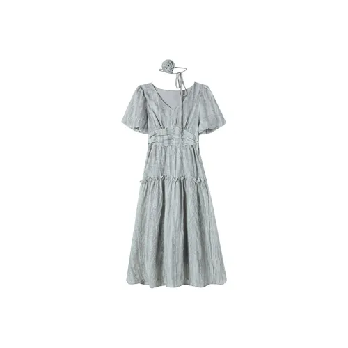 ZCDECO Короткое платье с короткими рукавами женское