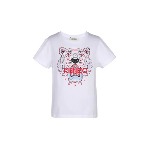 KENZO Белая Детская Рубашка