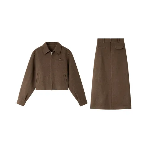 VIMLY Повседневный костюм женский кофейный