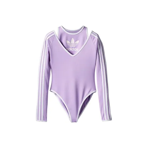 Adidas Originals One Piece Купальник Женский Фиолетовый