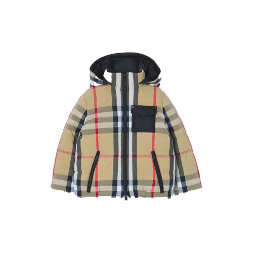 Burberry Down Jacket Архивный Бежевый Детский
