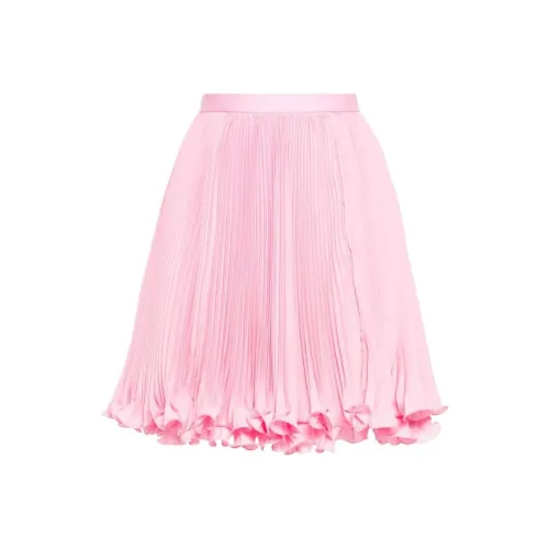 BALMAIN Повседневные короткие юбки Женские Розовый