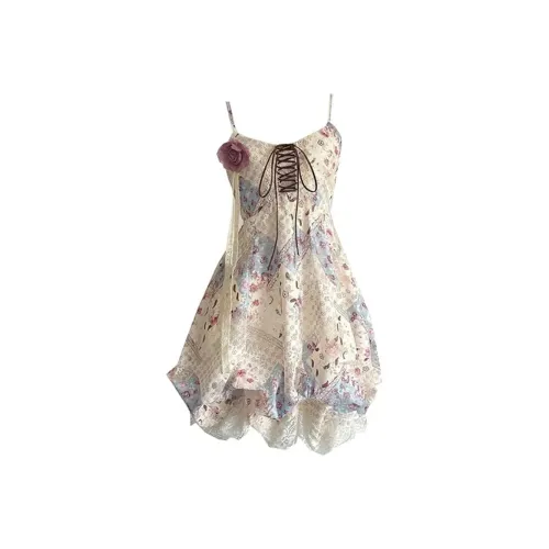 COHX Slip Платье Женское Абрикосовое