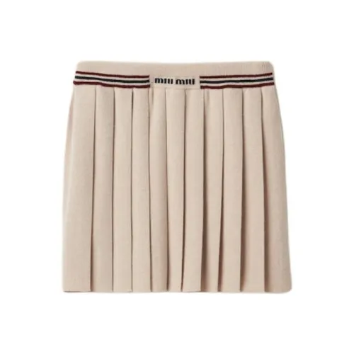 MIU MIU SS24 Повседневная короткая юбка Женская Хаки