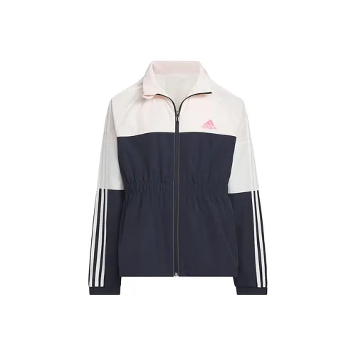 Adidas Темно-синие Детские Куртки
