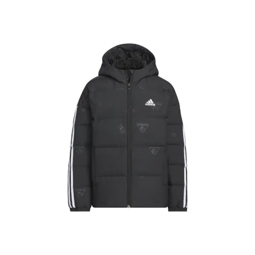 Adidas Черные Kids Пуховики