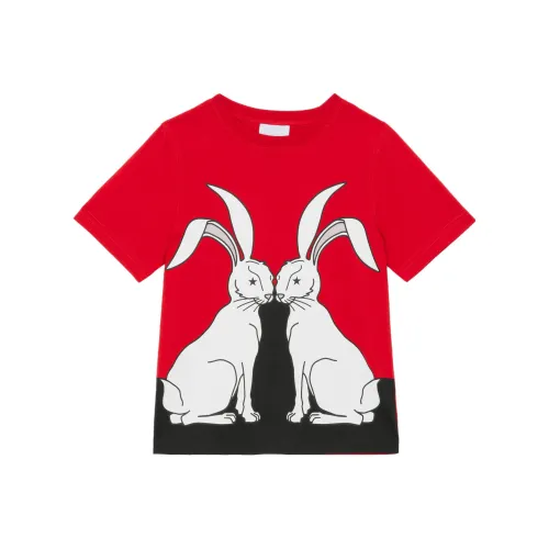 Burberry T-Shirt SS23 Красный Детский