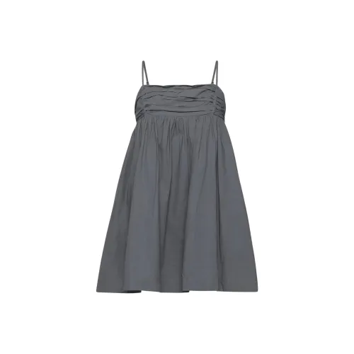 ARITZIA Sunday Best PROOF Платье Slip Платье Женское Винтаж Морской Синий