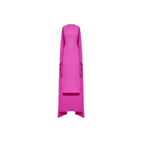 SOLACE LONDON Без рукавов Платье Женское Розовое