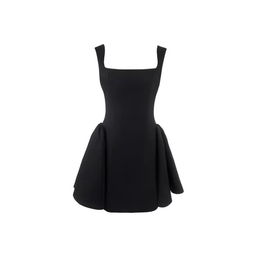 HeartyBite Slip Платье Женское Черное