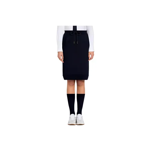 THOM BROWNE Черные Женские Повседневные Длинные Юбки