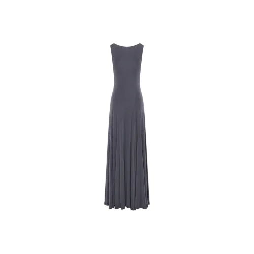 Anna Quan FW24 Slip Платье Женское Пыльно-Серый