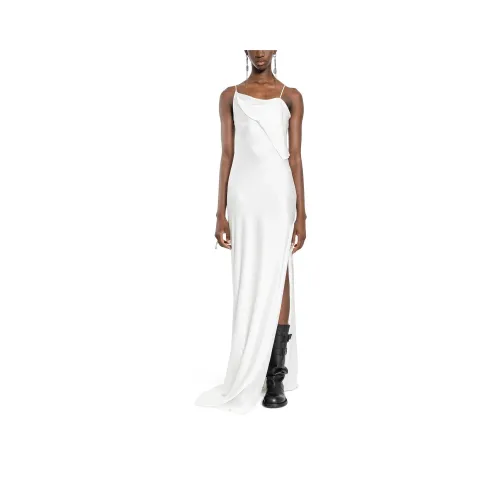 Ann Demeulemeester Slip Платье Женское Белое