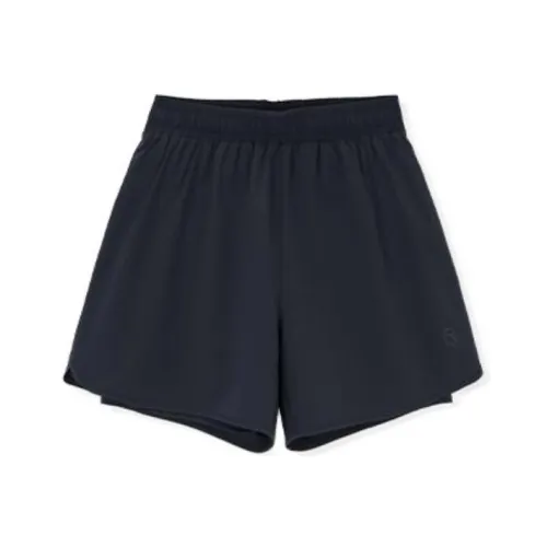 Anta ZONGXUNXILIE Черные Женские Спортивные Шорты