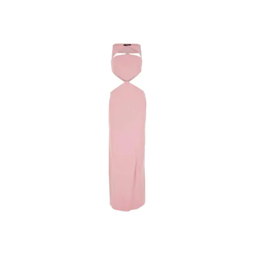 FANSIZHE Без рукавов Платье Женское Розовое