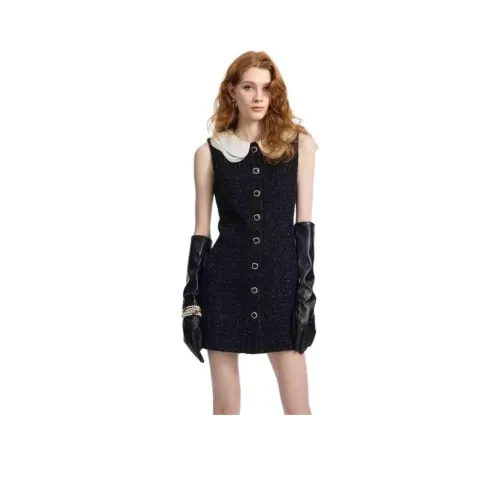 BEBE FW24 Без рукавов Платье Женское Черное