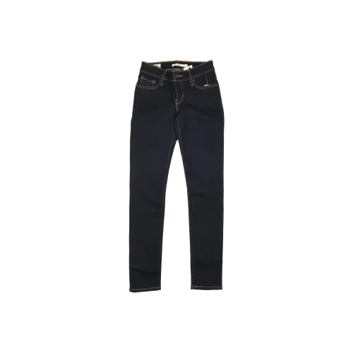 Levis Женские Джинсы Черного Цвета