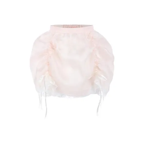 Selkie Коллекция FW23 Повседневные Короткие Юбки Женские BLYTHE Розовый