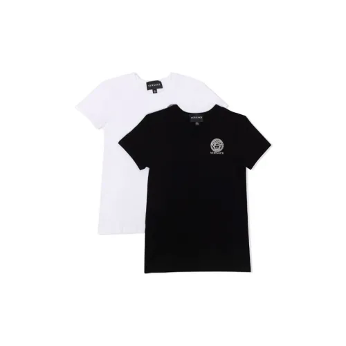 VERSACE T-рубашка 2 упаковки белый + черный детский