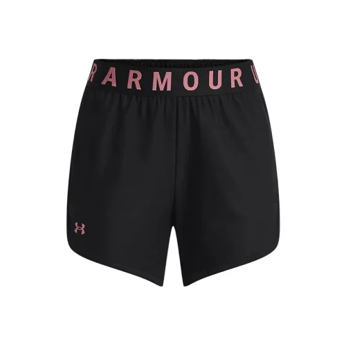 Under Armour Play Up Черные Женские Спортивные Шорты