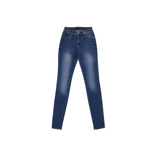 PHILIPP PLEIN Синие Женские Джинсы